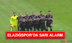 Elazığspor’da Sarı Alarm