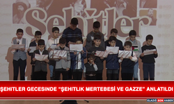 Şehitler Gecesinde “Şehitlik Mertebesi ve Gazze” Anlatıldı