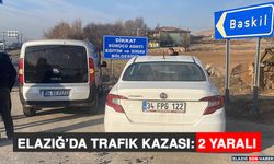 Elazığ’da Trafik Kazası: 2 Yaralı