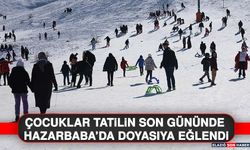 Çocuklar Tatilin Son Gününde Hazarbaba’da Doyasıya Eğlendi