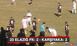 23 Elazığ Fk: 2 - Karşıyaka: 2