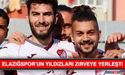 Elazığspor’un Yıldızları Zirveye Yerleşti