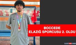 Boccede Elazığ Sporcusu 2. Oldu