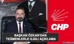 Başkan Özkan’dan Teğmenlerle İlgili Açıklama