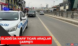 Elazığ’da Hafif Ticari Araçlar Çarpıştı