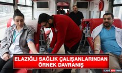 Elazığlı Sağlık Çalışanlarından Örnek Davranış