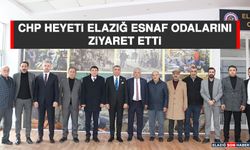 CHP Heyeti Elazığ Esnaf Odalarını Ziyaret Etti