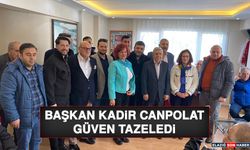 Başkan Kadir Canpolat Güven Tazeledi