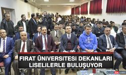 Fırat Üniversitesi Dekanları Liselilerle Buluşuyor