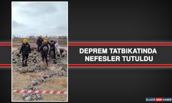 Deprem Tatbikatında Nefesler Tutuldu