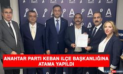 Anahtar Parti Keban İlçe Başkanlığına Atama Yapıldı