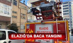 Elazığ'da Baca Yangını