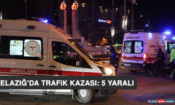 Elazığ’da Trafik Kazası: 5 Yaralı