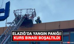 Elazığ'da Yangın Paniği!