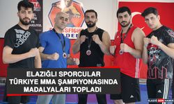 Elazığlı Sporcular Türkiye MMA Şampiyonasında Madalyaları Topladı