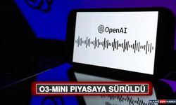 O3-Mini Piyasaya Sürüldü