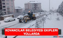 Kovancılar Belediyesi Ekipleri Yollarda