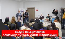 Elazığ Belediyesinde, Kadınlara Yönelik Eğitim Programları