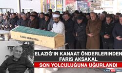 Elazığ’ın Kanaat Önderlerinden Faris Aksakal Son Yolculuğuna Uğurlandı