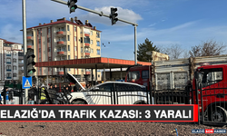 Elazığ'da Trafik Kazası: 3 Yaralı