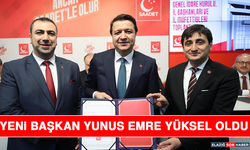 Yeni Başkan Yunus Emre Yüksel Oldu