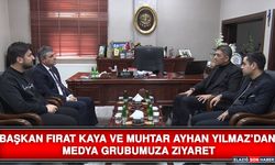 Başkan Fırat Kaya ve Muhtar Ayhan Yılmaz’dan Medya Grubumuza Ziyaret