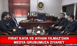 Fırat Kaya ve Ayhan Yılmaz’dan Medya Grubumuza Ziyaret