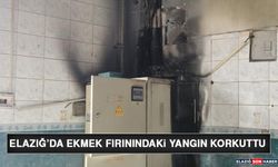 Elazığ’da Ekmek Fırınındaki Yangın Korkuttu