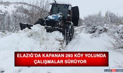 Elazığ’da Kapanan 293 Köy Yolunda Çalışmalar Sürüyor