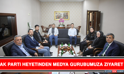 AK Parti Heyetinden Medya Gurubumuza Ziyaret