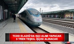 TCDD Elazığ’da İşçi Alımı Yapacak 5 Tren Teşkil İşçisi Alınacak