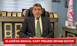 Elazığ'da Bakkal Kart Projesi Devam Ediyor