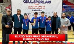 Elazığ TOKİ Fırat Ortaokulu, Türkiye 2.’Si Oldu