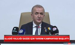 Elazığ Valiliği Gazze İçin Yardım Kampanyası Başlattı