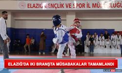 Elazığ'da İki Branşta Müsabakalar Tamamlandı