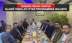 Yeniden Refah Partisi Elazığ Teşkilatı İftar Programında Buluştu