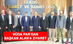 Hüda Par’dan Başkan Alan’a Ziyaret