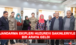 Jandarma Ekipleri Huzurevi Sakinleriyle Bir Araya Geldi