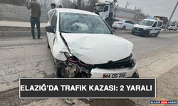 Elazığ’da Trafik Kazası: 2 Yaralı