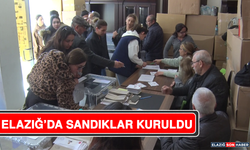 Elazığ’da Sandıklar Kuruldu