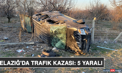 Elazığ'da Trafik Kazası: 5 Yaralı