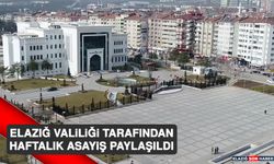 Elazığ Valiliği Tarafından Haftalık Asayiş Paylaşıldı