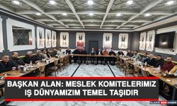 Başkan Alan: Meslek Komitelerimiz İş Dünyamızım Temel Taşıdır