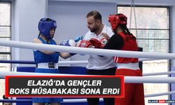 Elazığ'da Gençler Boks Müsabakası Sona Erdi