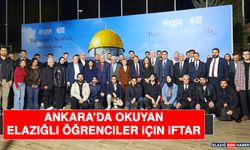 Ankara’da Okuyan Elazığlı Öğrenciler İçin İftar