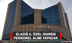 Elazığ İl Özel İdaresi Personel Alımı Yapacak