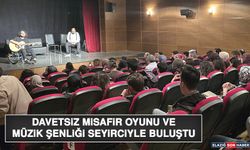 Davetsiz Misafir Oyunu ve Müzik Şenliği Seyirciyle Buluştu