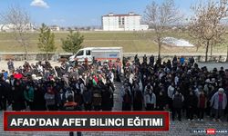 AFAD’dan Afet Bilinci Eğitimi