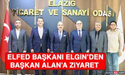 ELFED Başkanı Elgin’den Başkan Alan’a Ziyaret