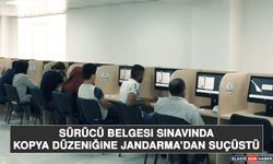 Sürücü Belgesi Sınavında Kopya Düzeniğine Jandarma’dan Suçüstü